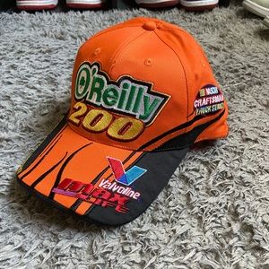 VINTAGE 2004 FLAME NASCAR RACING HAT ADJUSTABLE AMAZING DETAILS EMBROIDERED